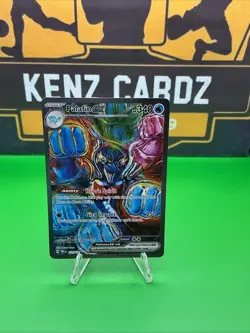 Pokemon TCG Palafin EX Prismatic Evolutions Holo Card 151/131 SV - Image 2