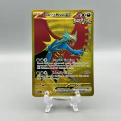 Pokemon Roaring Moon EX Hyper Rare Card 262/182 Paradox Rift Pokemon Card Mint - Image 1