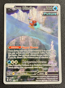 Iron BundIe SVP 066 Scarlet & Violet Black Star Promo Pokemon TCG Card NM - Image 1