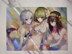 Goddess Story - Anime Waifu Trading Card - Idolmaster - Complete Puzzle - Image 1