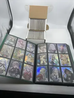 Binder Lot of 318 SR SCR Waifu Anime Cards Goddess Story with bulk - Image 1