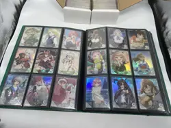 Binder Lot of 318 SR SCR Waifu Anime Cards Goddess Story with bulk - Image 3