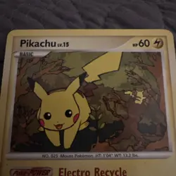 Pikachu 94/123 Common 2007 Mysterious Treasures Pokemon Card MP - Image 4