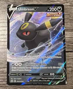Umbreon V SWSH203 SWSH: Sword & Shield Promo Card Holo Pokemon Card - Image 1