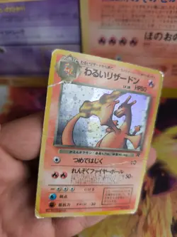 Pokemon Karte Card DARK Charizard Glurak Team Rocket Gang Holo Wotc japanese PL - Image 2