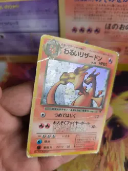 Pokemon Karte Card DARK Charizard Glurak Team Rocket Gang Holo Wotc japanese PL - Image 3