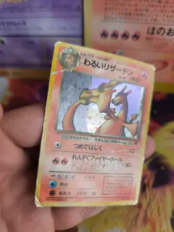 Pokemon Karte Card DARK Charizard Glurak Team Rocket Gang Holo Wotc japanese PL - Image 5