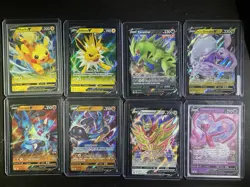 Pokemon Card Swsh Lot 8 V Full Art 20 C/UC 28 Cards Total ALL NM - Image 1