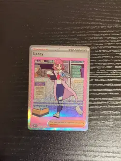 Pokemon TCG Prismatic Evolutions Lacey Special Illustration Rare Card 175/131 - Image 1