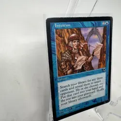 Magic the Gathering Intuition Tempest Lightly Played (4) - Image 4