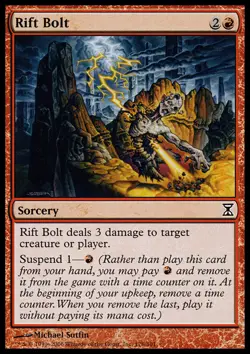 1 x Rift Bolt - Time Spiral - Moderate Play - MTG - Image 1
