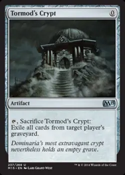 4 x Tormod's Crypt - Magic 2015 - Light Play - MTG - Image 1