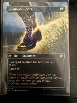 Swiftfoot Boots - BORDERLESS - Foundations - MTG - Image 1