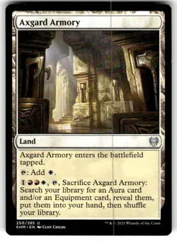 Axgard Armory Kaldheim Regular MTG NM - Image 1