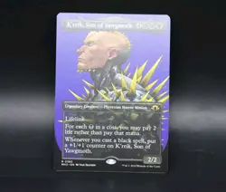 MTG Modern Horizons 3 - K'rrik, Son Of Yawgmoth - Borderless Rare - Image 1