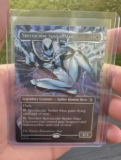 Spectacular Spider-Man (0241) (Borderless) (Textured Foil) Marvel's Spider-Man - Image 1