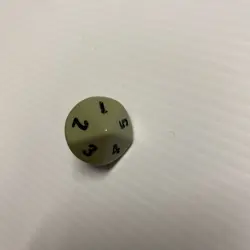 MTG - Dice - Mirrodin Besieged - Promo D10 Poison Infect Counter - Image 2