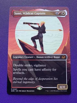 Sami, Wildcat Captain (Borderless) Edge of Eternities Regular - Image 1
