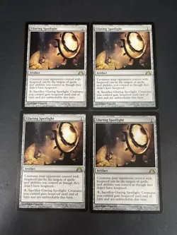 Glaring Spotlight Gatecrash Artifact LP Play Set - Image 1