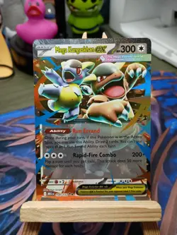 Pokemon TCG Mega Kangaskhan EX #104/132 Mega Evolution Double Rare - Image 1
