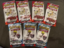 Pokemon Fun Pack (3 Cards)- Destined Rivals & Journey together Set Of 7 - Image 1