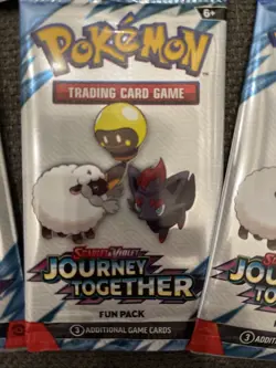 Pokemon Fun Pack (3 Cards)- Destined Rivals & Journey together Set Of 7 - Image 3