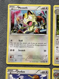 Pokemon Cards Lot Meowth Persian Noibat Aipom Ambipom Mid Era 2015-2016 Get All￼ - Image 2