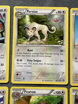 Pokemon Cards Lot Meowth Persian Noibat Aipom Ambipom Mid Era 2015-2016 Get All￼ - Image 3