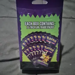 Pokemon Trick or Trade Booster Pack box 15 Packs 2025 Sealed Walgreens Exclusive - Image 2
