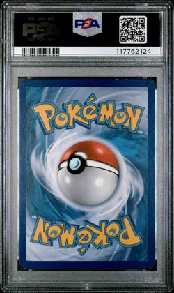2015 POKEMON XY ROARING SKIES #105 FULL ART/M RAYQUAZA EX PSA 8 - Image 2