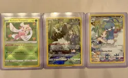 Pokemon TCG Lot Of 3 Silver Tempest Full Art Rares NM Pack Fresh - Image 1