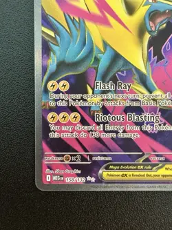 Pokemon Mega Manectric EX 158/132 Full Art Mega Evolution Ultra Rare PACK FRESH - Image 4