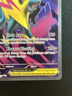 Pokemon Mega Manectric EX 158/132 Full Art Mega Evolution Ultra Rare PACK FRESH - Image 5