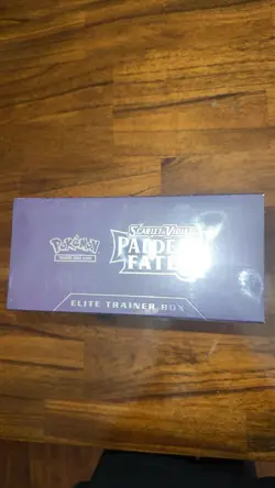 Pokemon Scarlet Violet Paldean Fates Elite Trainer Box New Sealed - Image 2