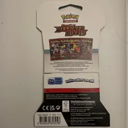 Pokemon TCG Scarlet & Violet Destined Rivals Sealed Booster Packs - Image 2