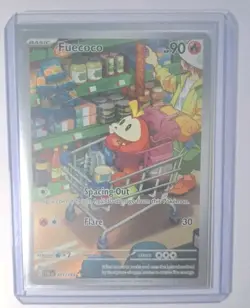 Pokemon TCG Fuecoco Paldea Evolved 201/193 Illustration Rare NM/M Condition - Image 1