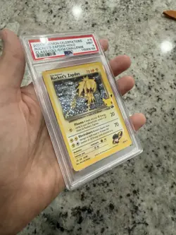 PSA 9 MINT Rocket's Zapdos, 2021 Cebrations Pokemon Classic Collection 15/132 - Image 3