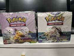 Pokemon TCG Sword & Shield Vivid Voltage& brilliant stars Booster Boxes Sealed - Image 1