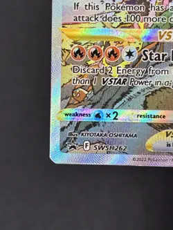 Charizard VSTAR SWSH262 Sword & Shield Promo Holo Pokemon TCG - Near Mint - Image 5