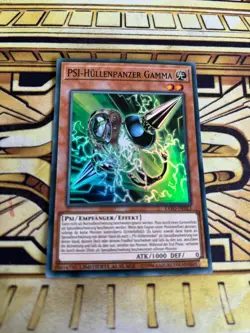Yugioh PSI-Hullenpanzer Gamma EXFO-DESE3 Super Rare - Image 1