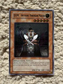 Yu-Gi-Oh! D.D.M - Different Dimension Master CRV-EN032 Ultimate Rare 1st Ed Euro - Image 1
