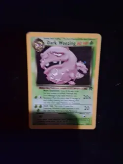Pokemon TCG Dark Weezing 14/82 Holo Rare Card Team Rocket 🚀 - Image 3