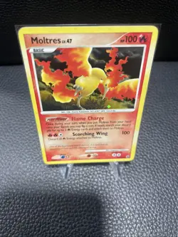 Moltres Holo Rare Pokemon Card TCG Majestic Dawn 2008 10/100 LP - Image 1