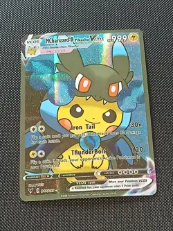 PIKACHU POKEMON CHARIZARD COSPLAY CARTE CARD NEW HOLO PRISM COLLECTION BRILLANTE - Image 4