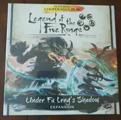 Legend of the Five Rings Card Game LCG- Under Fu Leng's Shadow Expansion. NEW - Image 1