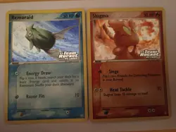 Pokemon Cards Team Rocket Returns Remoraid 73/109 & Slugma 77/109 Reverse Holo - Image 1