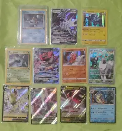 Pokemon Card Lot Rare 1st Edition 11 Cards Full art - Image 1
