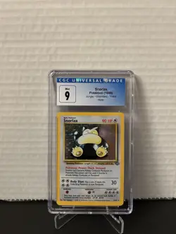 Snorlax Holo Jungle Unlimited 11/64 Pokemon Card CGC 9 - Image 1