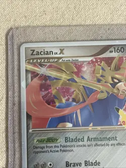 Zacian LV. X SWSH135 SWSH: Sword & Shield Promo Cards Holo Rare Pokemon TCG NM - Image 3