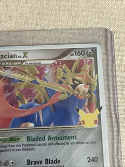 Zacian LV. X SWSH135 SWSH: Sword & Shield Promo Cards Holo Rare Pokemon TCG NM - Image 4
